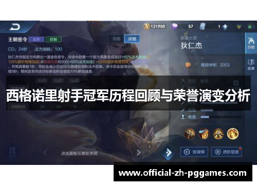 西格诺里射手冠军历程回顾与荣誉演变分析